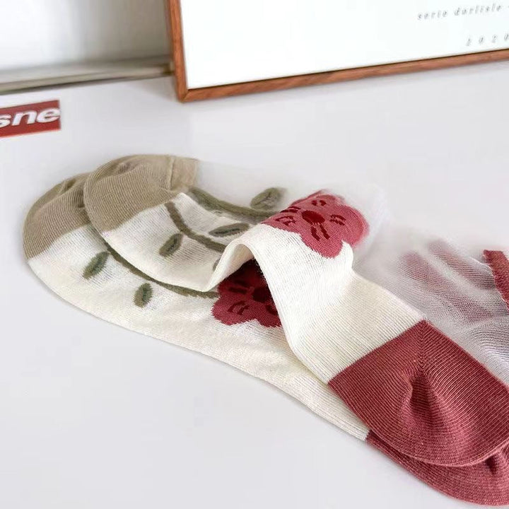 BowLift | Breathable Mesh Ankle Socks