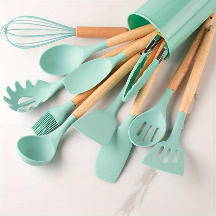 BowLift | SilicoWare – 12-Piece Silicone Kitchen Utensil Set