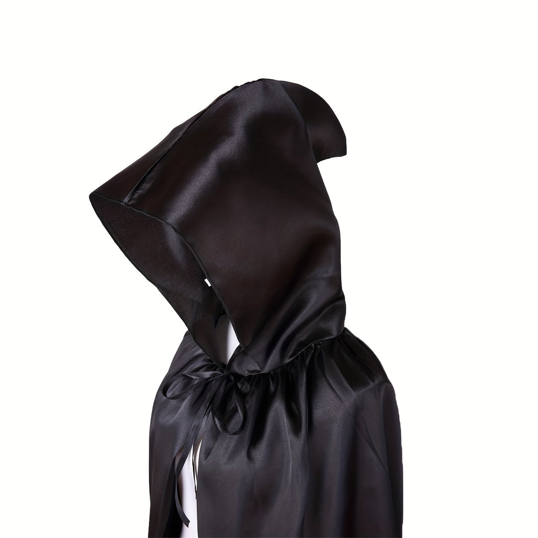 BowLift | Unisex Long Hooded Halloween Costume Cape | Elegant Vintage