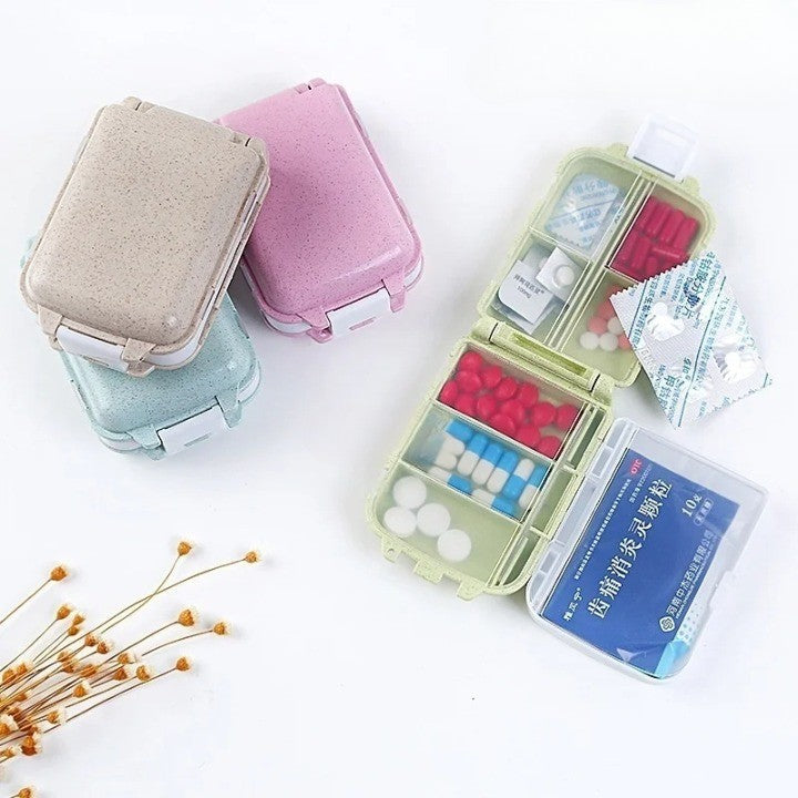 Pocket-Sized Home Pharmacy Pill Organizer Case | Bowlift