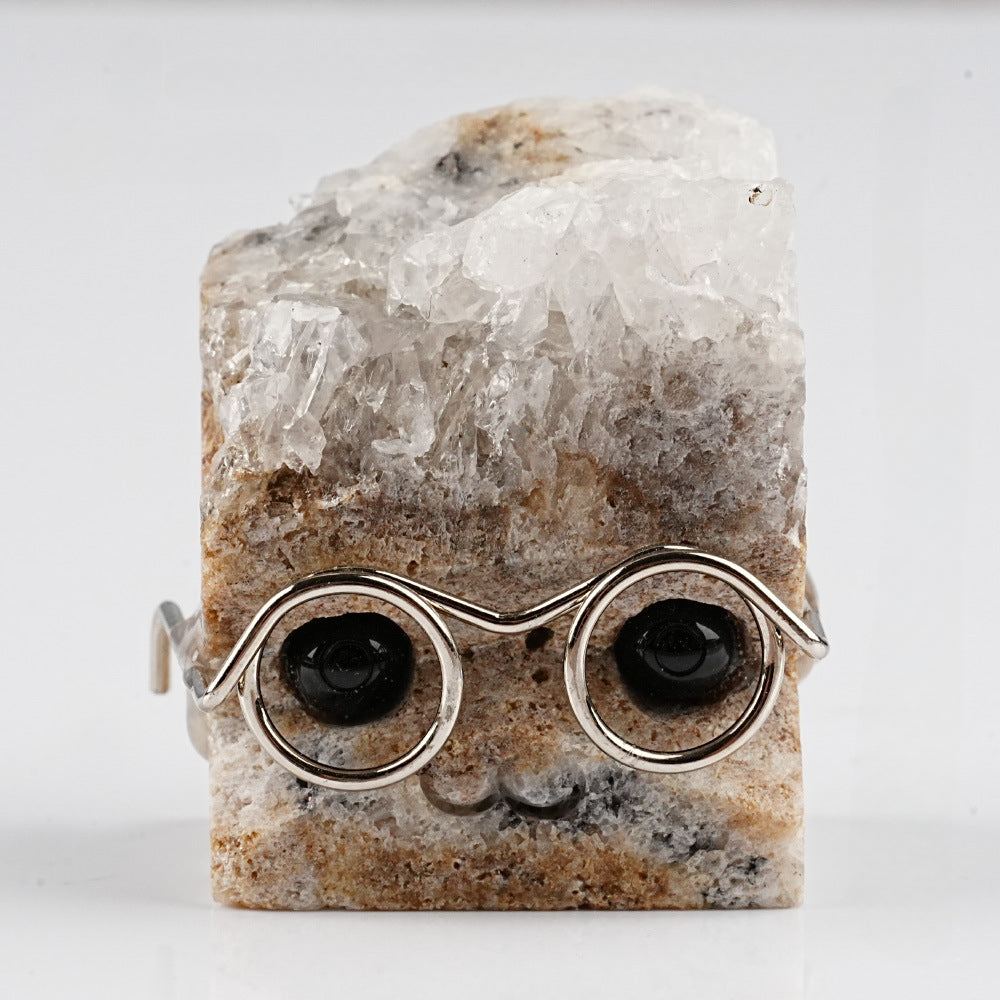 BowLift | Hand-Carved Natural Crystal Hedgehog