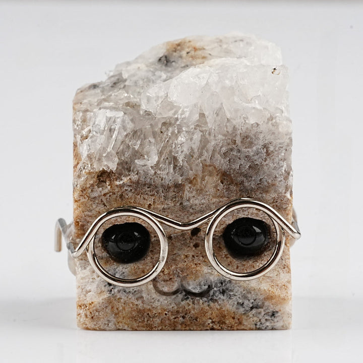 BowLift | Hand-Carved Natural Crystal Hedgehog