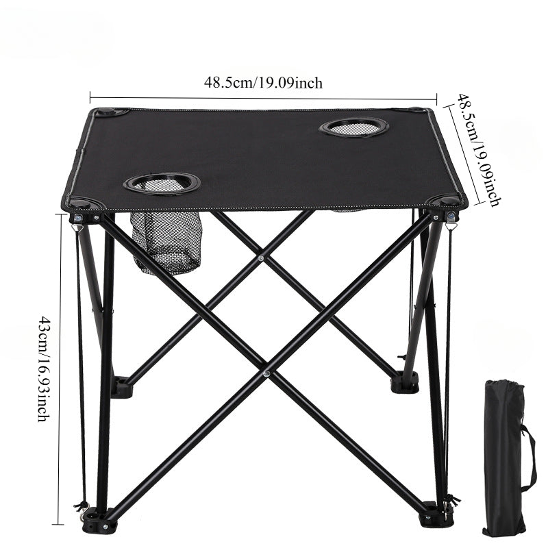 BowLift | Foldable Garden Seating Group Campafleur | 2 Chairs & 1 Table | Floral Pattern | Portable & Weatherproof