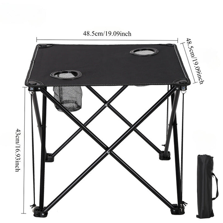 BowLift | Foldable Garden Seating Group Campafleur | 2 Chairs & 1 Table | Floral Pattern | Portable & Weatherproof
