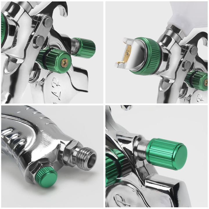 HVLP Spray Gun Spray Gun Set with Stainless Steel Nozzle | Bowlift