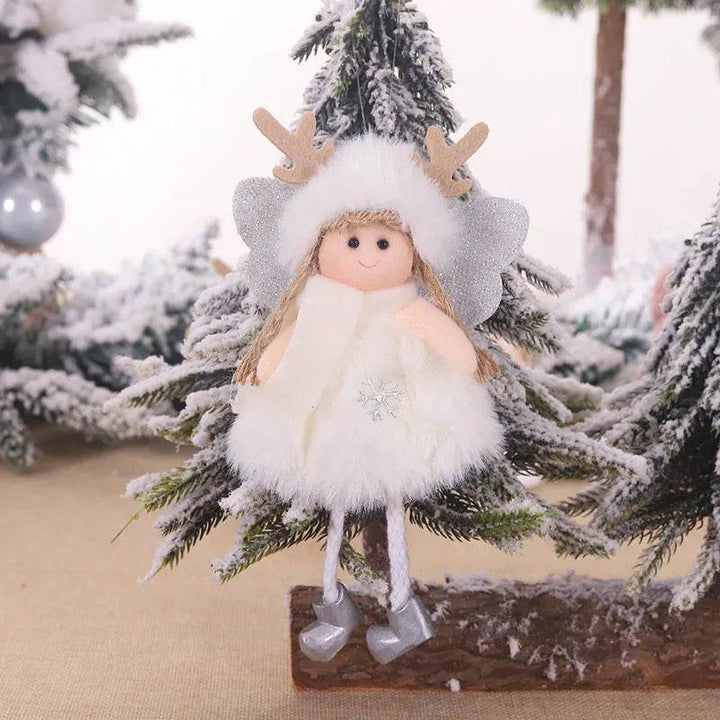 BowLift | Christmas Cute Fabric Antler Plush Girl Decoration Ornaments