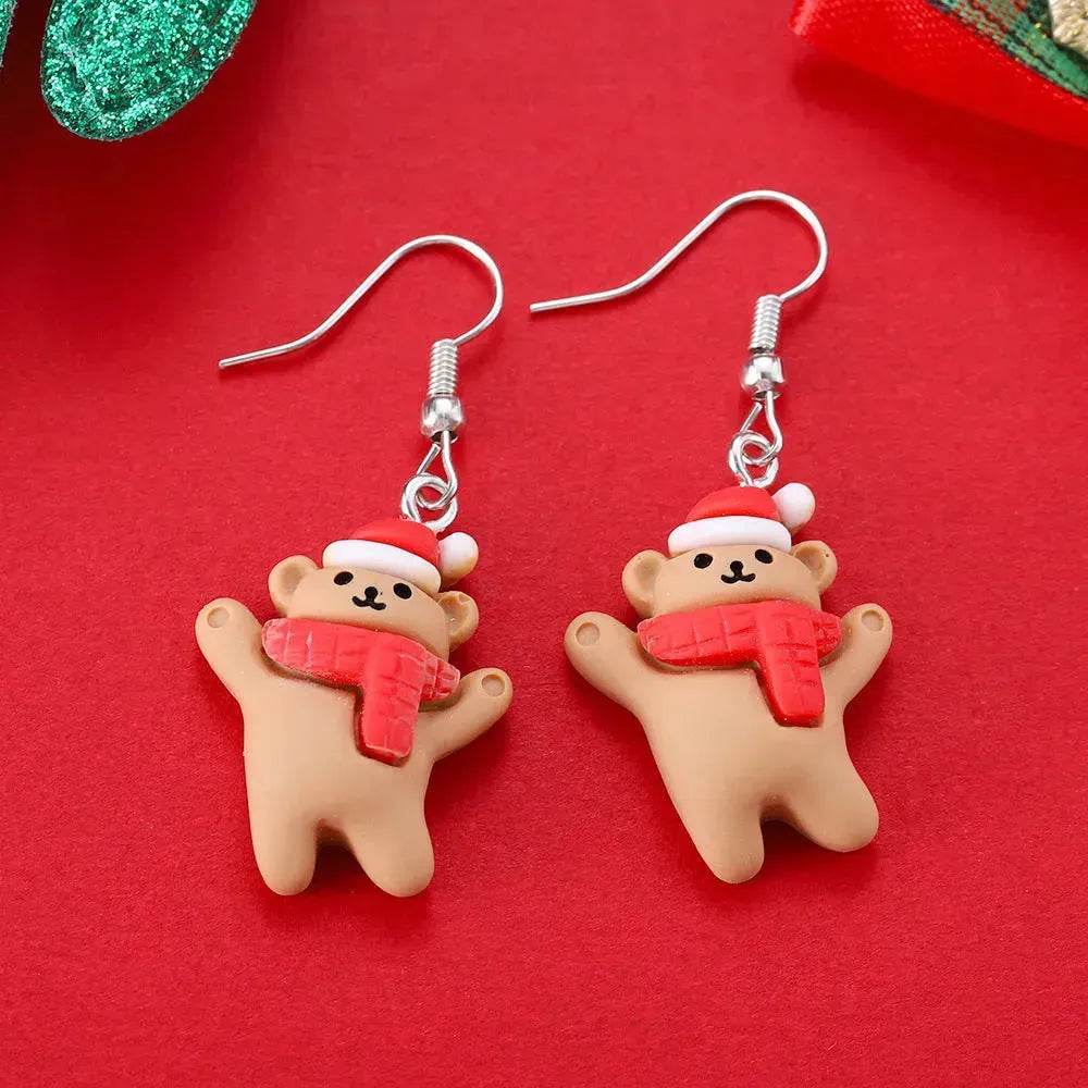 BowLift | Creative Cartoon Christmas Earrings Fashion