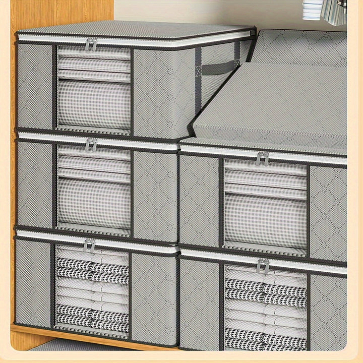 SmartStore - Foldable Storage Bags Set of 4 for Clothing and Bedding Bowlift