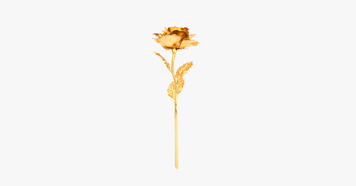BowLift | 24K gold-plated real rose with gift box