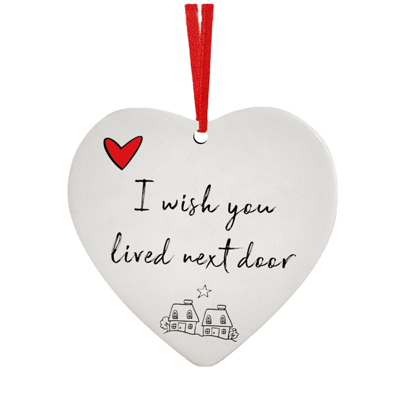 BowLift | Christmas Heart Hanging Ornament
