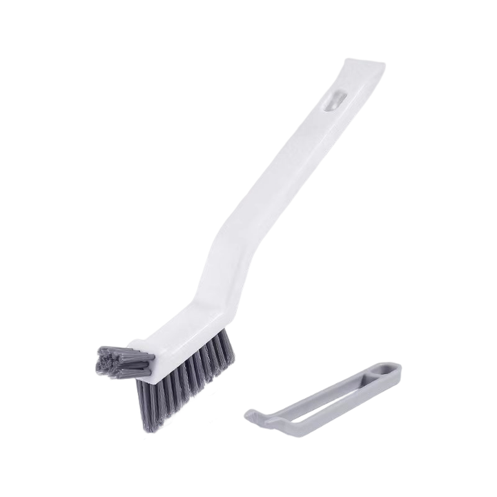 2 in 1 bathroom cleaning brush crevice brush | Bowlift