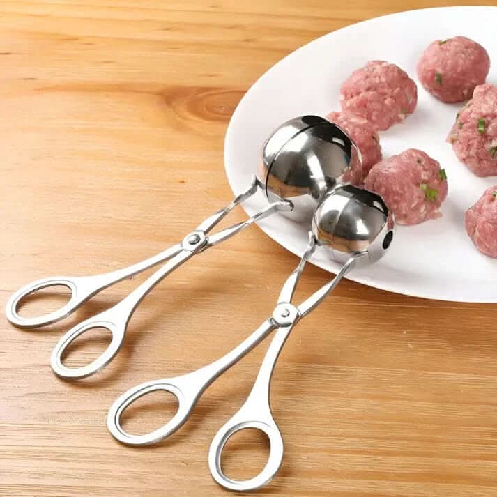 BowLift | Stainless Steel Meatball Maker – Ground Meat Shaping Tool