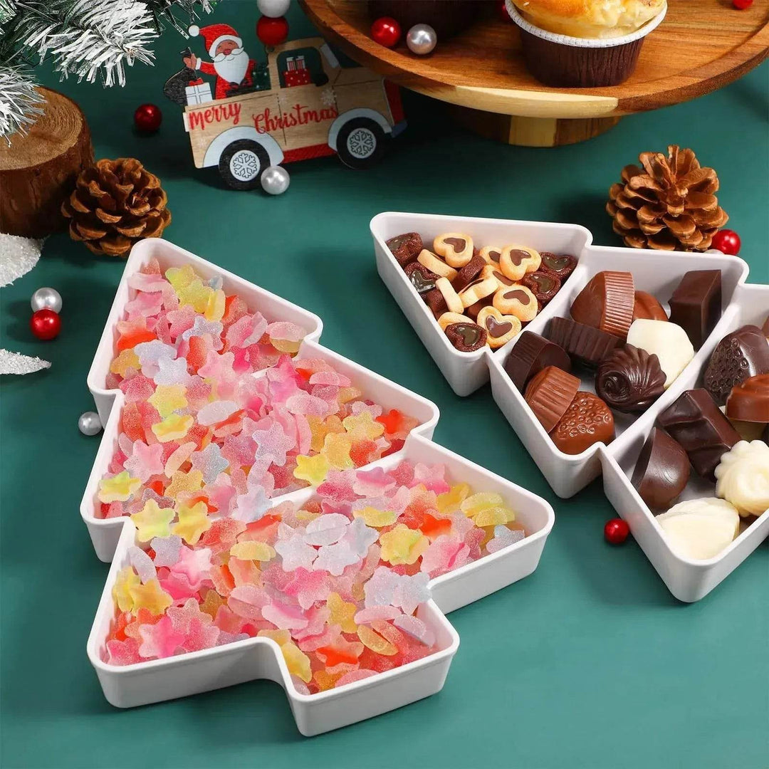 BowLift | Creative Christmas Tree Fruit Platter Tray