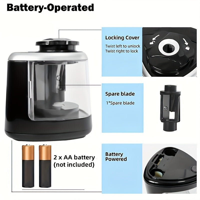Automatic USB Pencil Sharpener – Compact & Fast | Bowlift