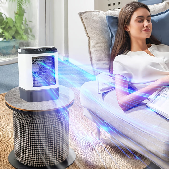 BowLift | Portable Mini Air Conditioner Coolivy | USB-powered | With Water Tank & Air Humidification | Compact & Mobile