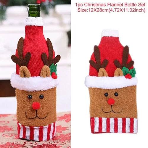 BowLift | Christmas Decorations Christmas Wine Bottle Socks