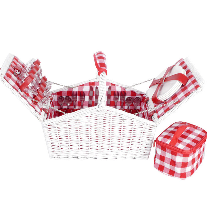 Ladies picnic basket with extensive equipment Bowlift