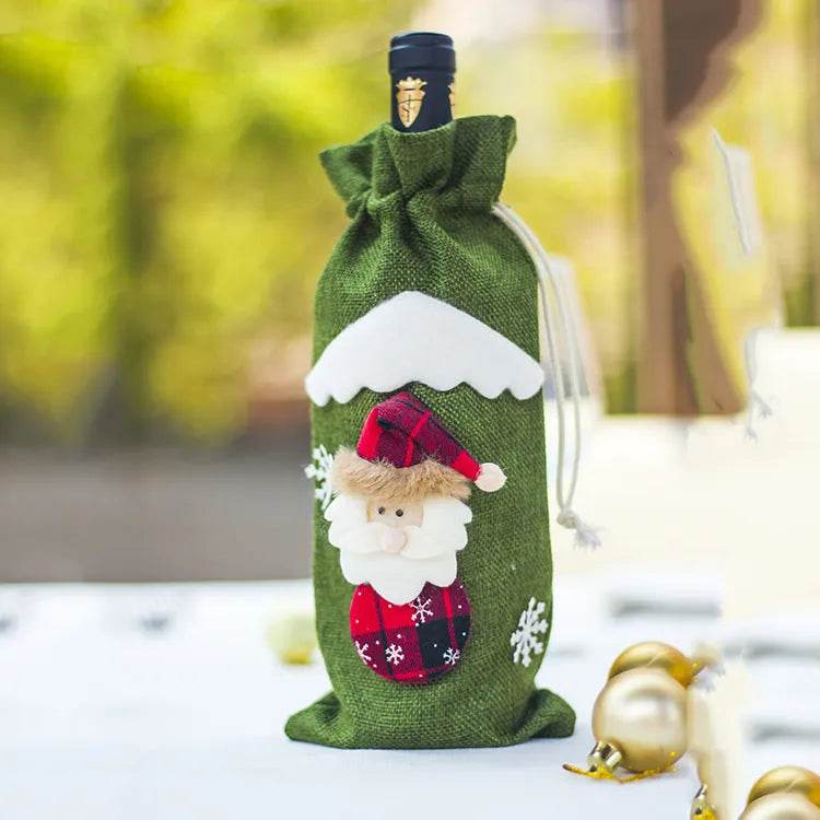 BowLift | Christmas Decorations Christmas Wine Bottle Socks