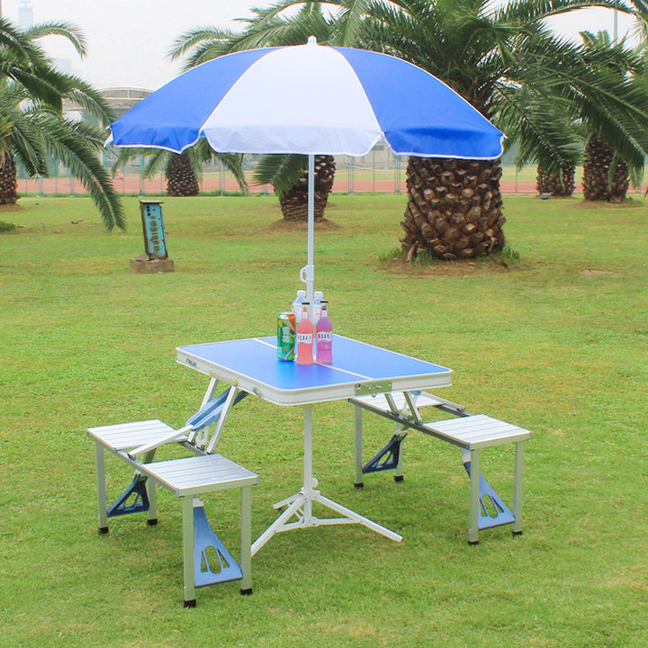Foldable Picnic Table Set Bowlift