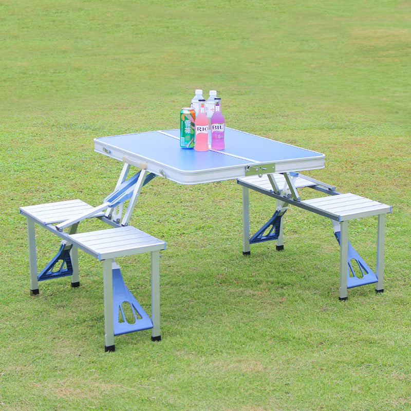 Foldable Picnic Table Set Bowlift