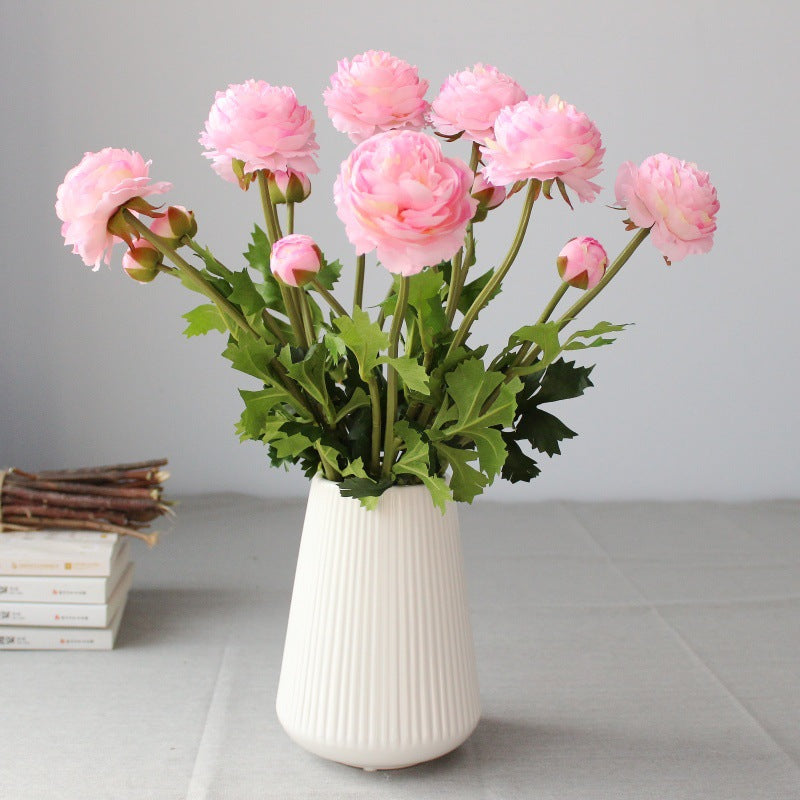 Lifelike Silk Flower Bouquet