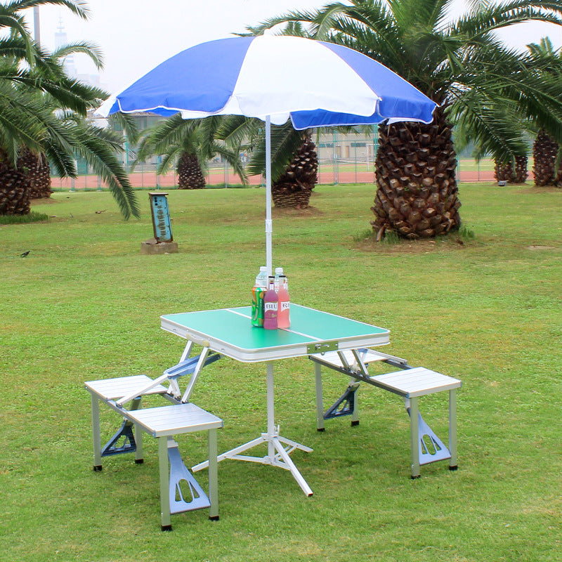Foldable Picnic Table Set Bowlift