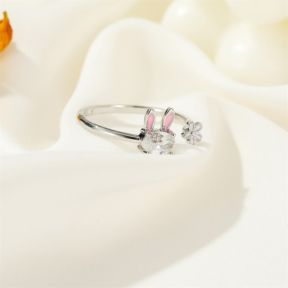 BowLift | Magic Radiant Rabbit Charm Ring