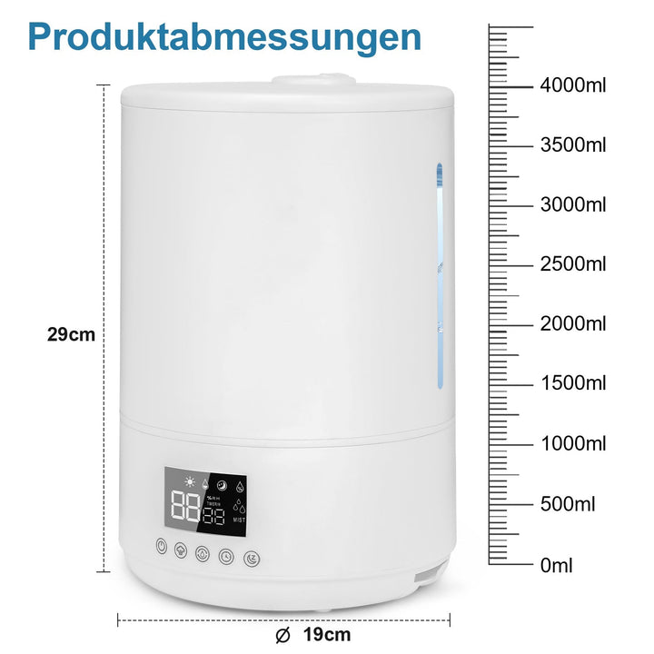 4L Top Fill Humidifier with Remote Control | Bowlift