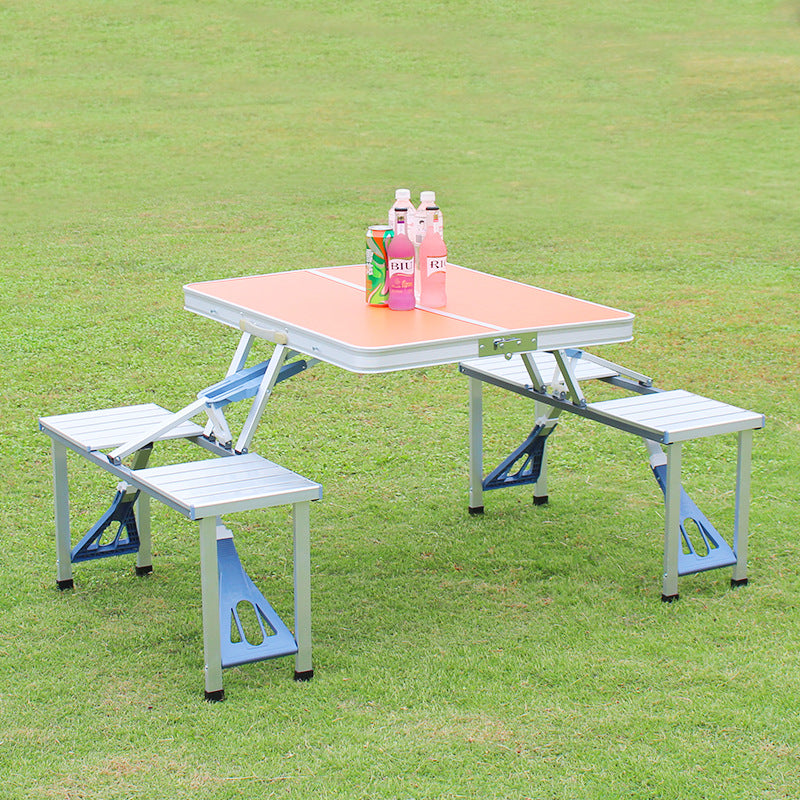 Foldable Picnic Table Set Bowlift
