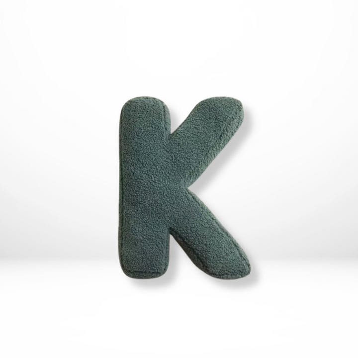 BowLift | Velvet Alphabet Decorative Cushion With Letters A To Z