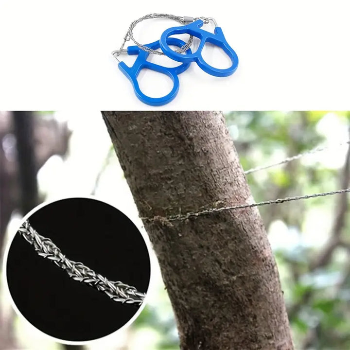 BowLift | Wire saw for garden and outdoor – Compact saw for adventures and gardening