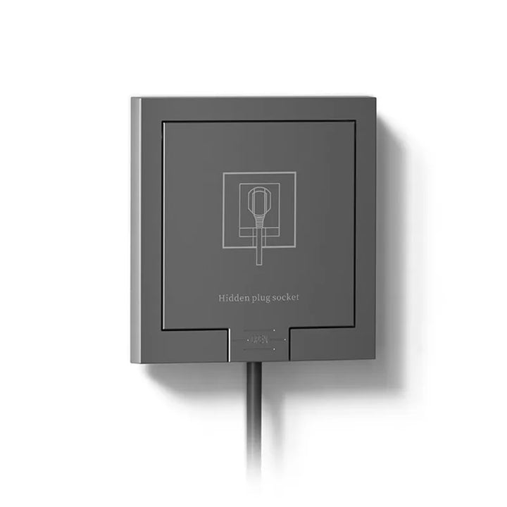 EU Hidden Socket with five holes, integrated household wall socket, five hole panel | Bowlift