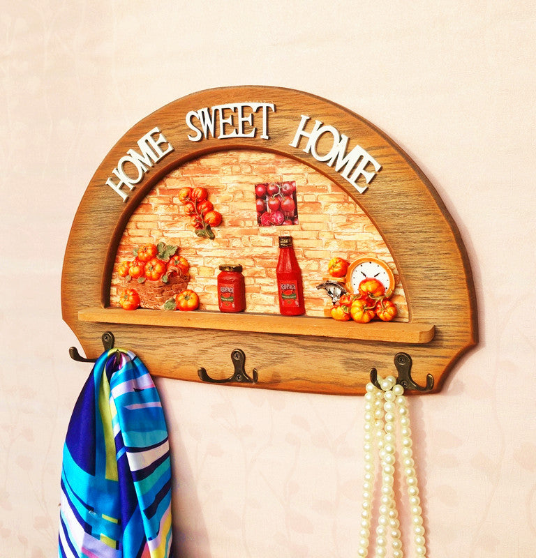 Home Sweet Home Decorative Wall Shelf