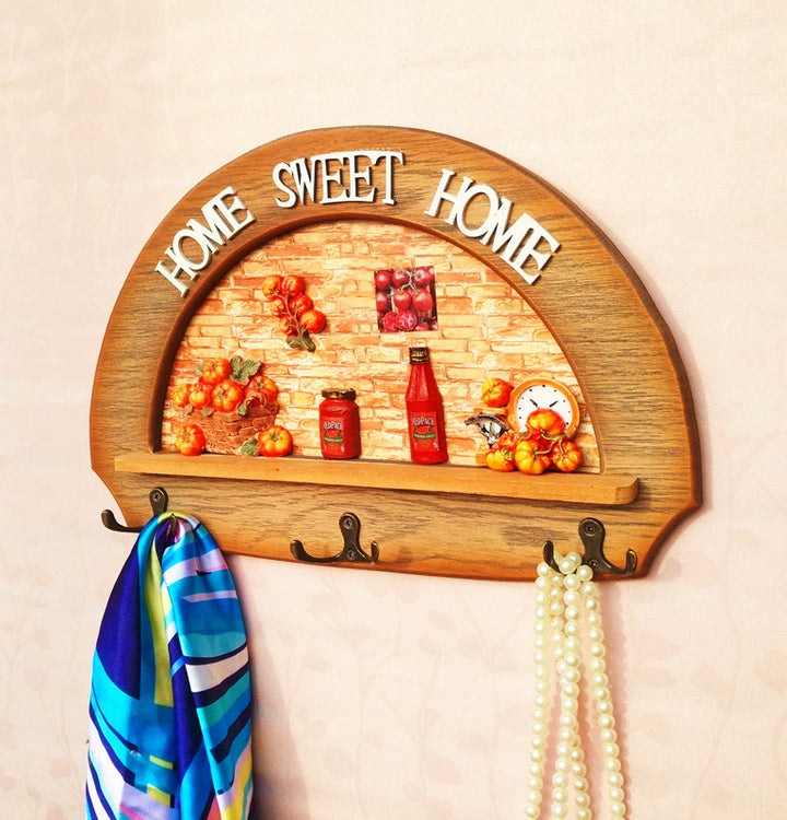 Home Sweet Home Decorative Wall Shelf