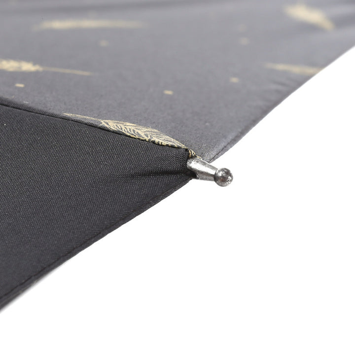 Ladies Automatic Folding Umbrella with Elegant Spring Design Bowlift