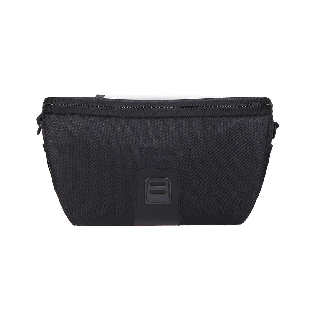 compact bike top tube storage bag with padded phone pocket and water-resistant fabric Bowlift