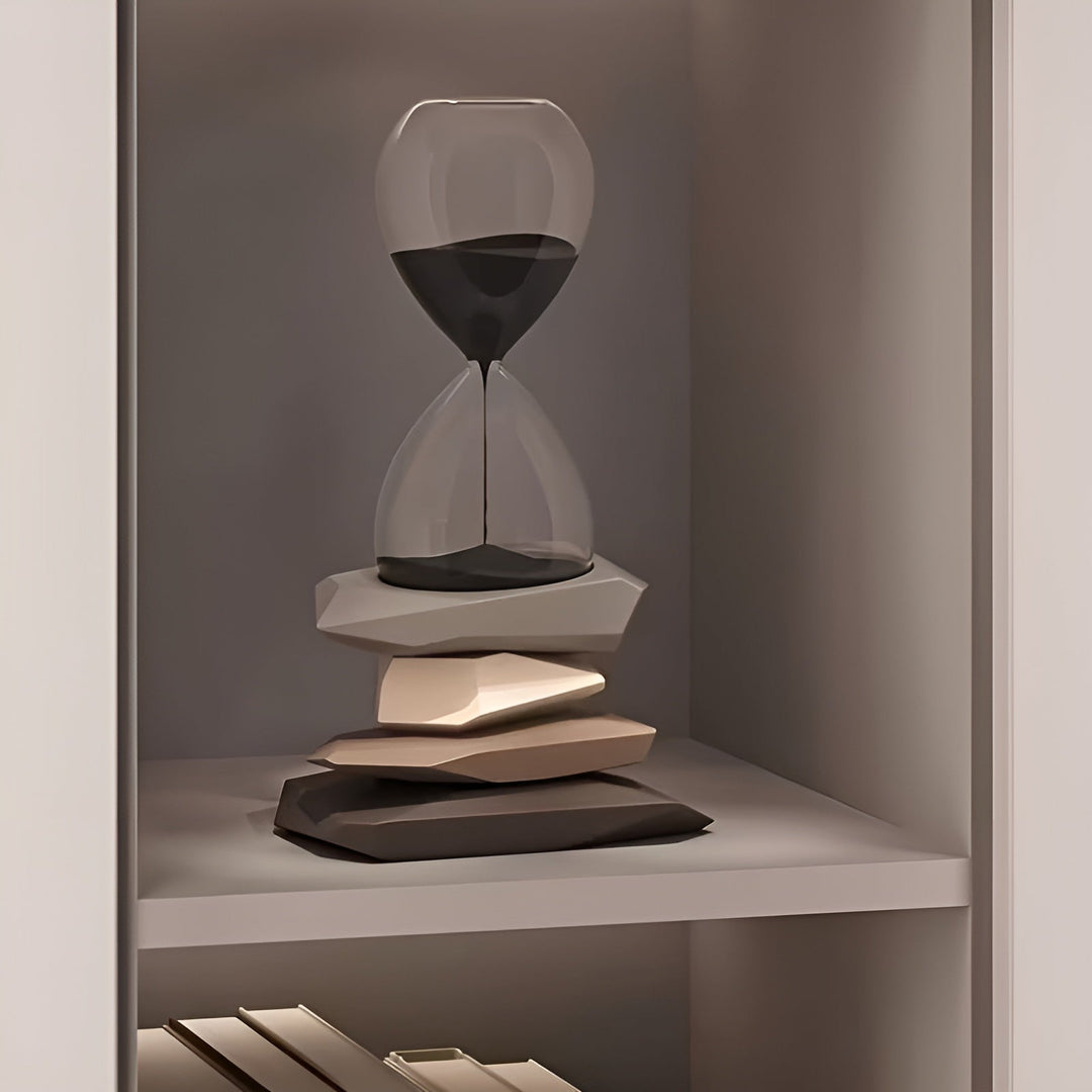 Minimalist Hourglass – Timeless & Decorative | Perfect for Living Room and Office | Bowlift