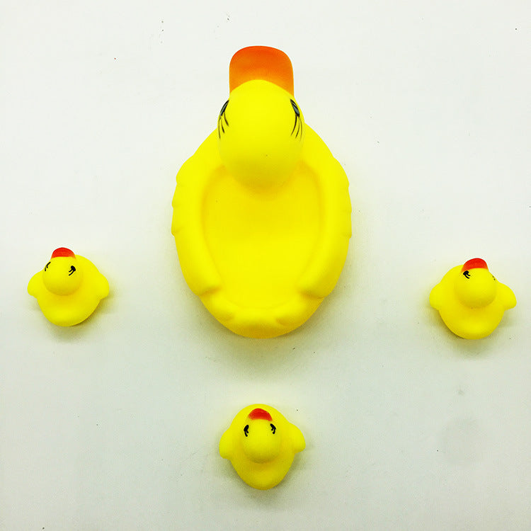 Unisex Spritzende Rubber Duck Toy Set Bowlift