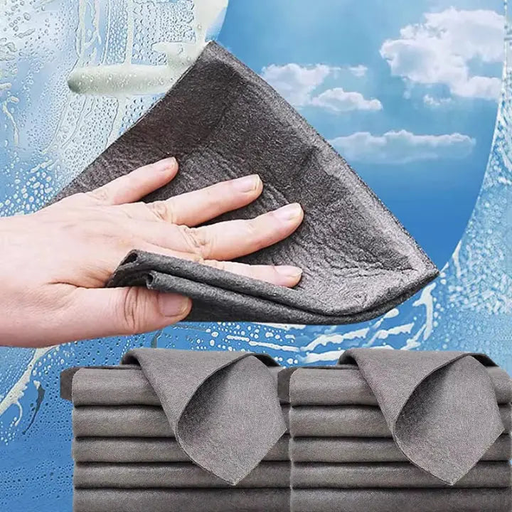 BowLift | MicroCleanX Premium Microfiber Cloths — Make Every Surface Sparkling Clean & Streak-Free in No Time!