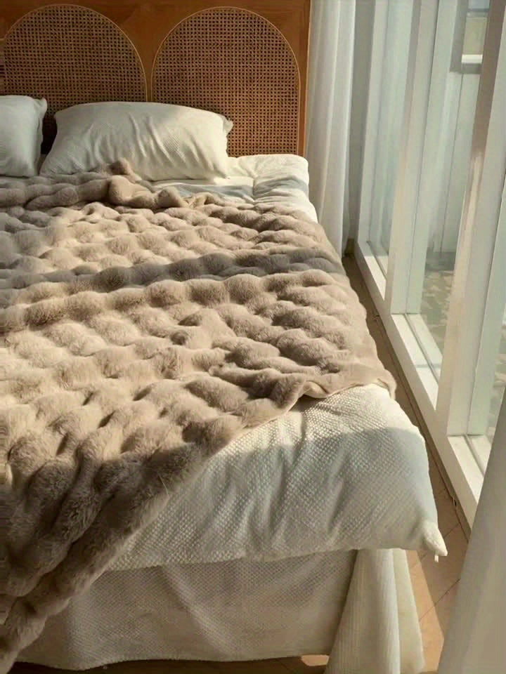 BowLift | Elegant Rabbit Fleece Blanket - Luxury and Durable