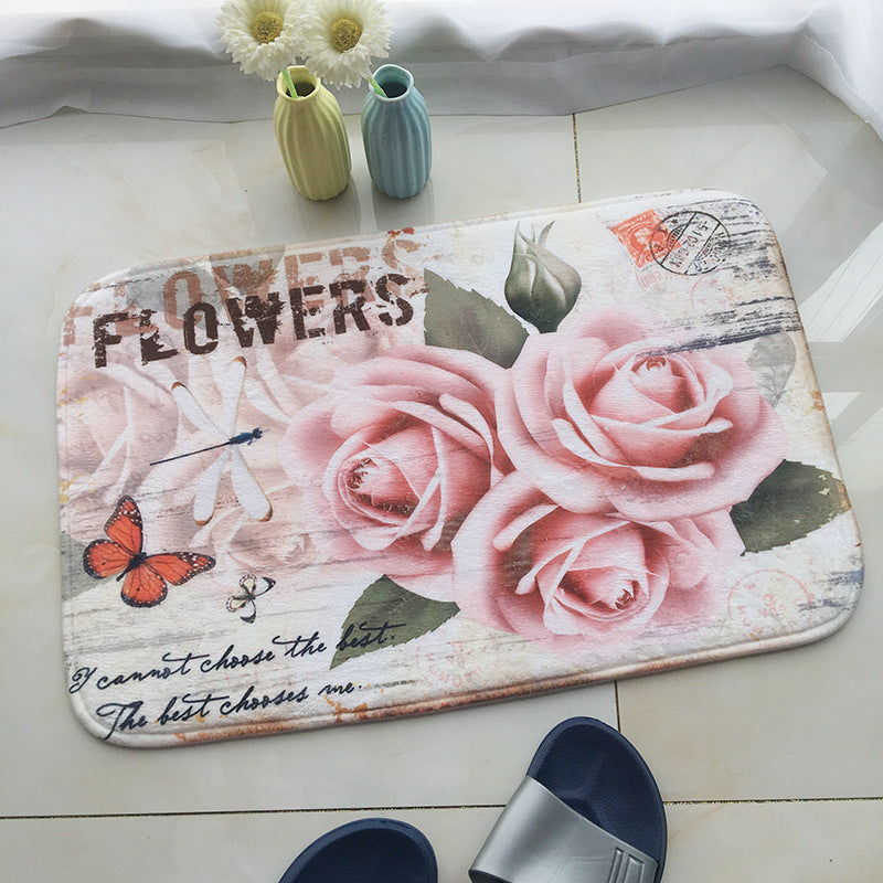 Cozy Decorative Bathroom Mat Bowlift