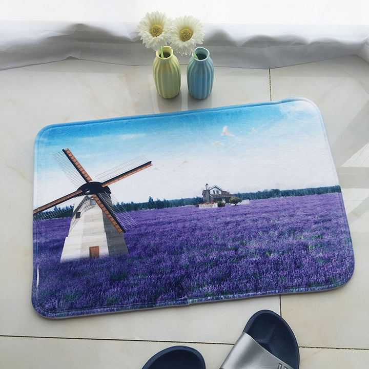 Cozy Decorative Bathroom Mat Bowlift