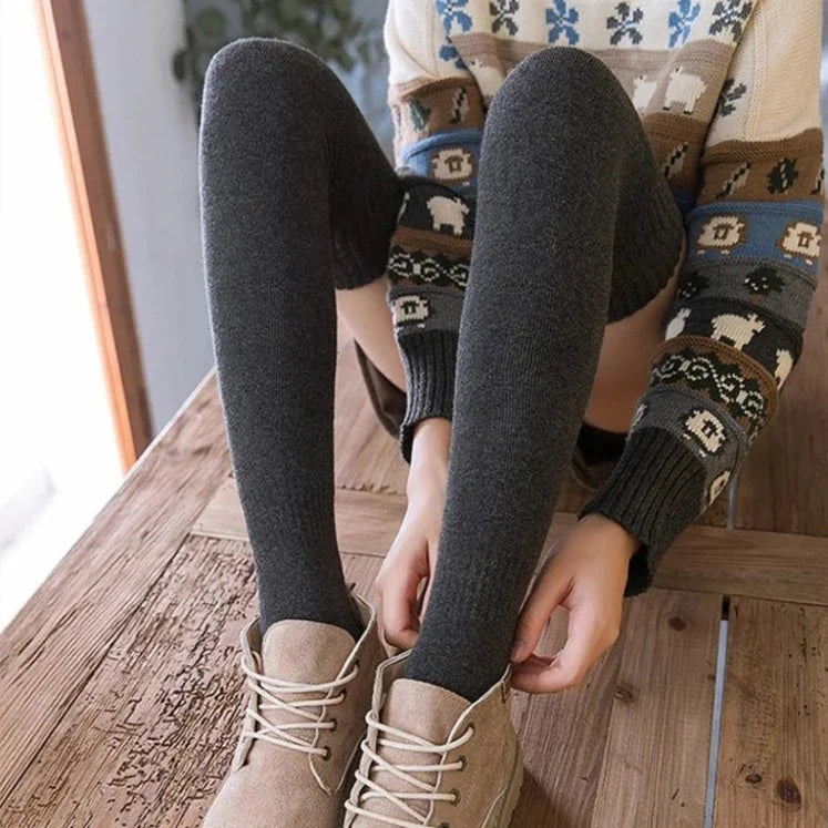 BowLift | Wool Over-the-Knee Socks