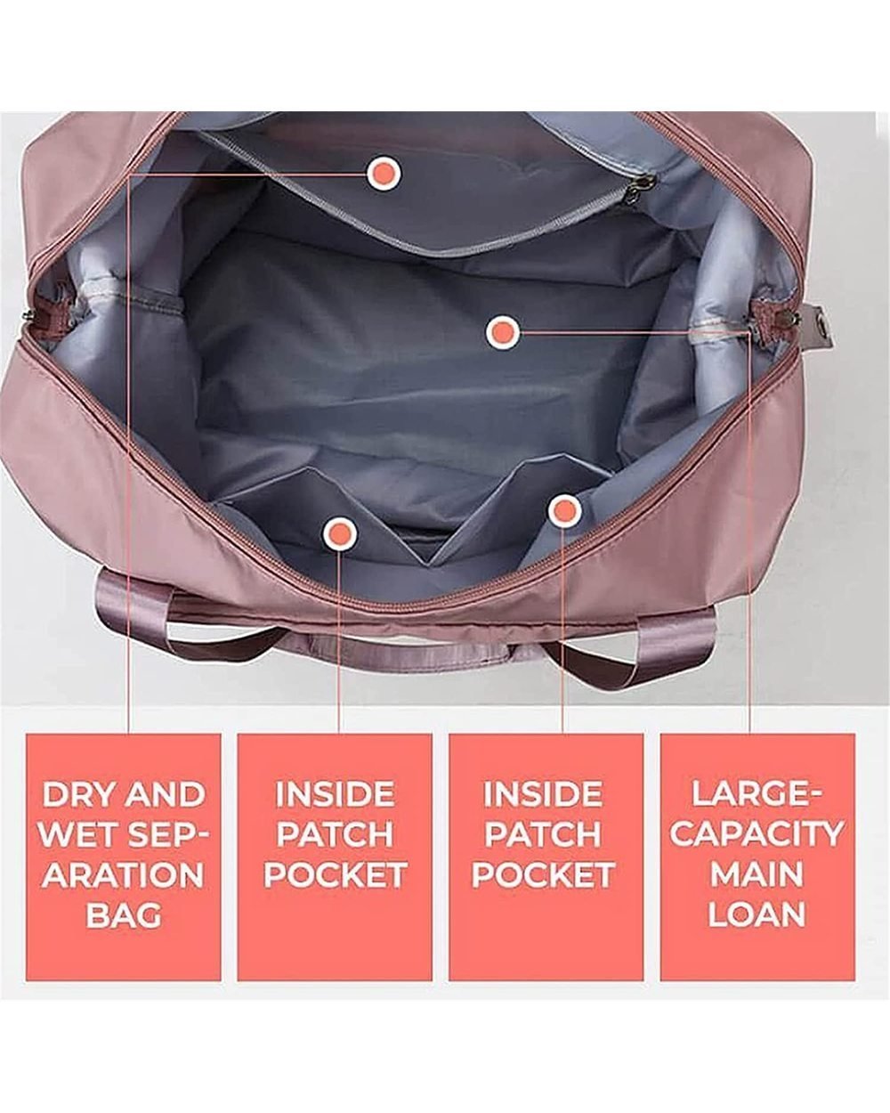 BowLift | Collapsible Waterproof Large Capacity Travel Handbag
