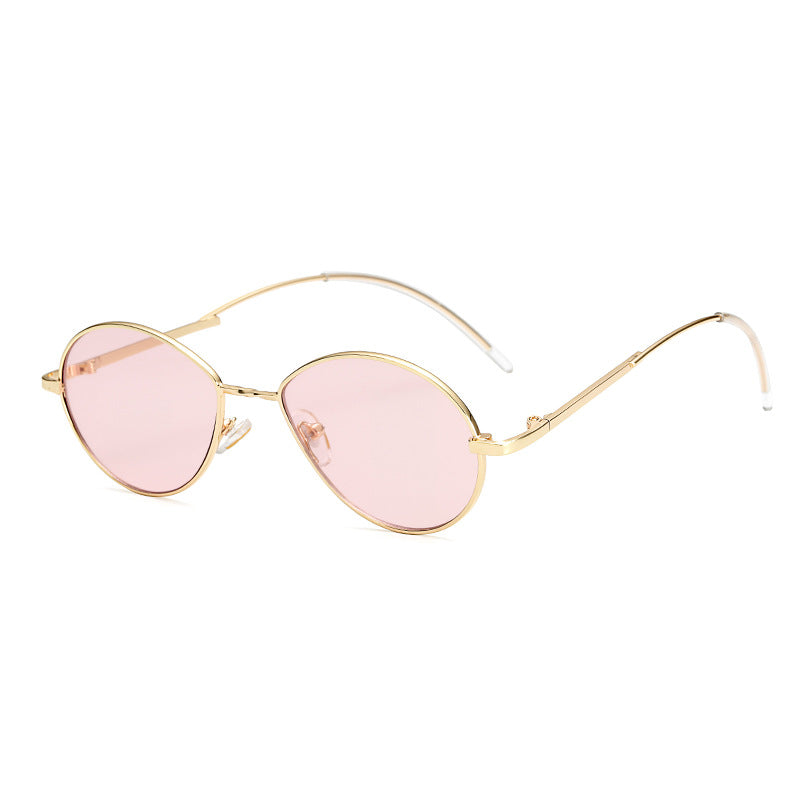 Women's round sunglasses with ultra-light frame Bowlift