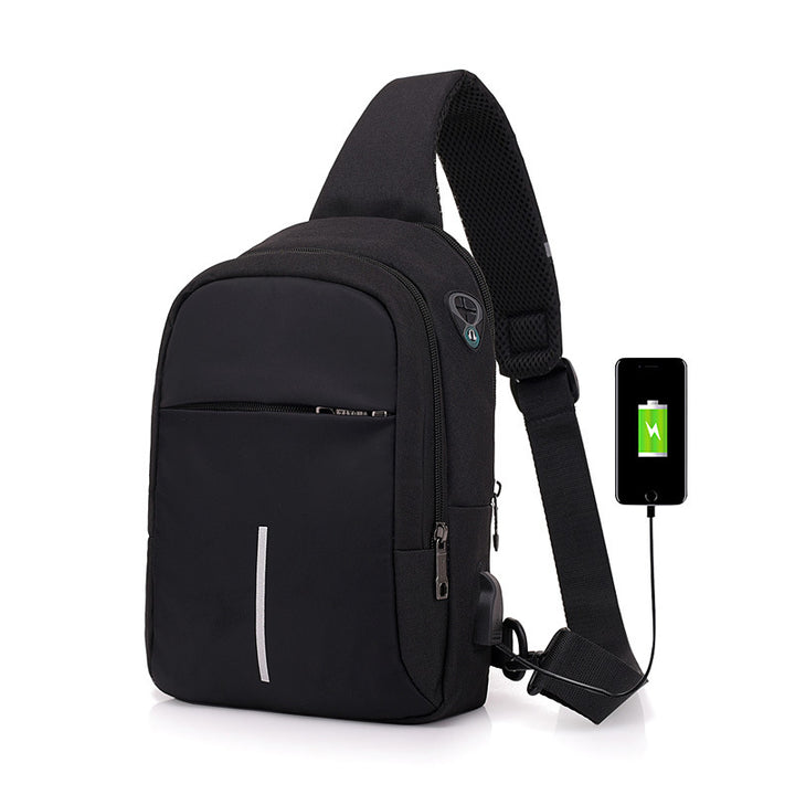 Modern USB Charging Sling Bag Bowlift