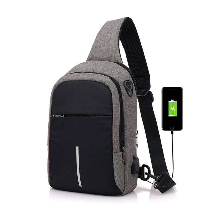 Modern USB Charging Sling Bag Bowlift