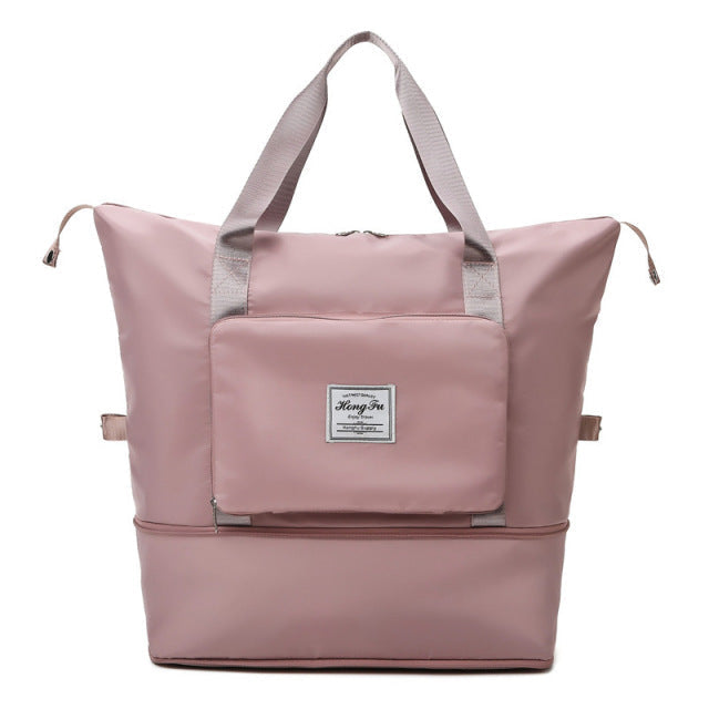 BowLift | LuxeVoyage Elite Travel Tote | Stylish foldable luggage for effortless travel