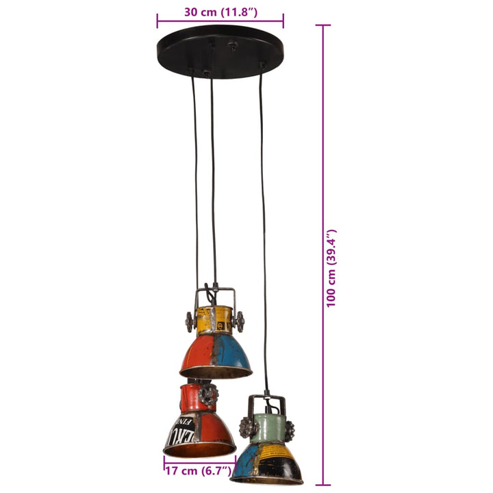 BowLift | Unique Triangular Ceiling Lamp - Industrial Atmosphere for Your Interior