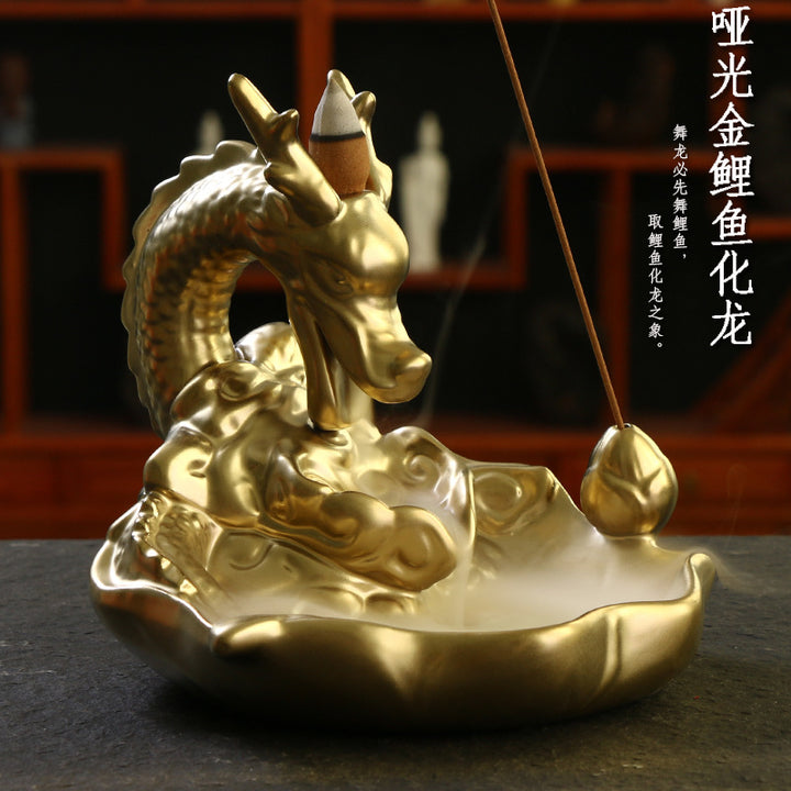 Decorative Dragon Theme Incense Holder